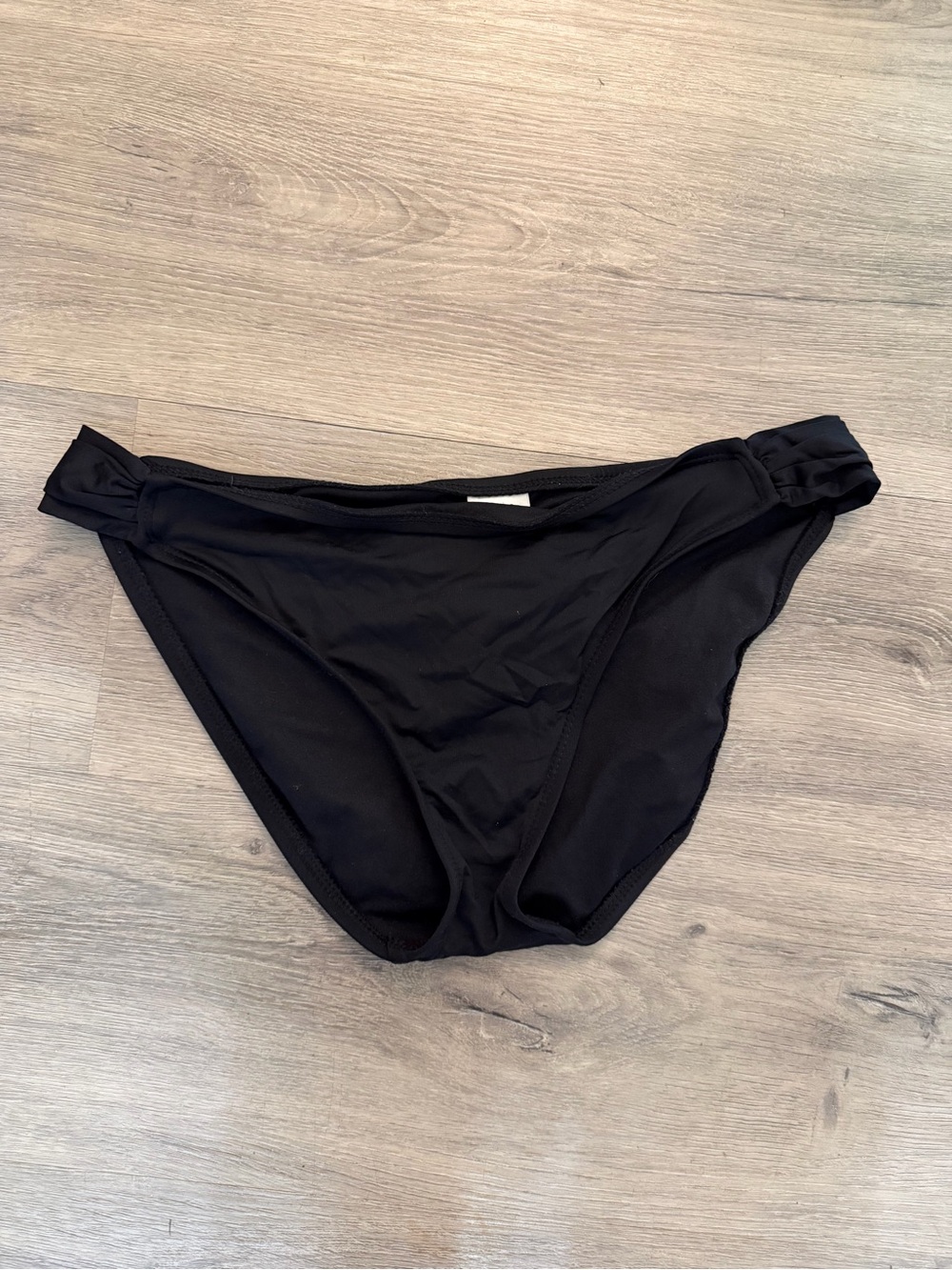 Black Bikini Bottoms - Classic Solid Swimwear